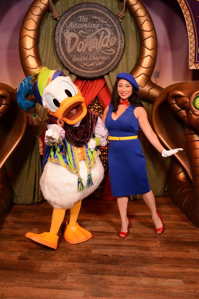 Donald Duck Dapper Day Disney Bound Magic Kingdom the astounding donaldo